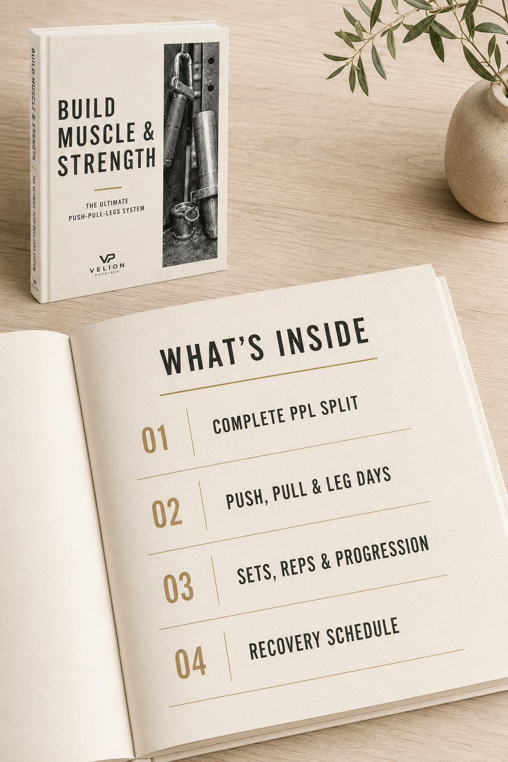 The Ultimate Push-Pull-Legs System - preview of what is inside