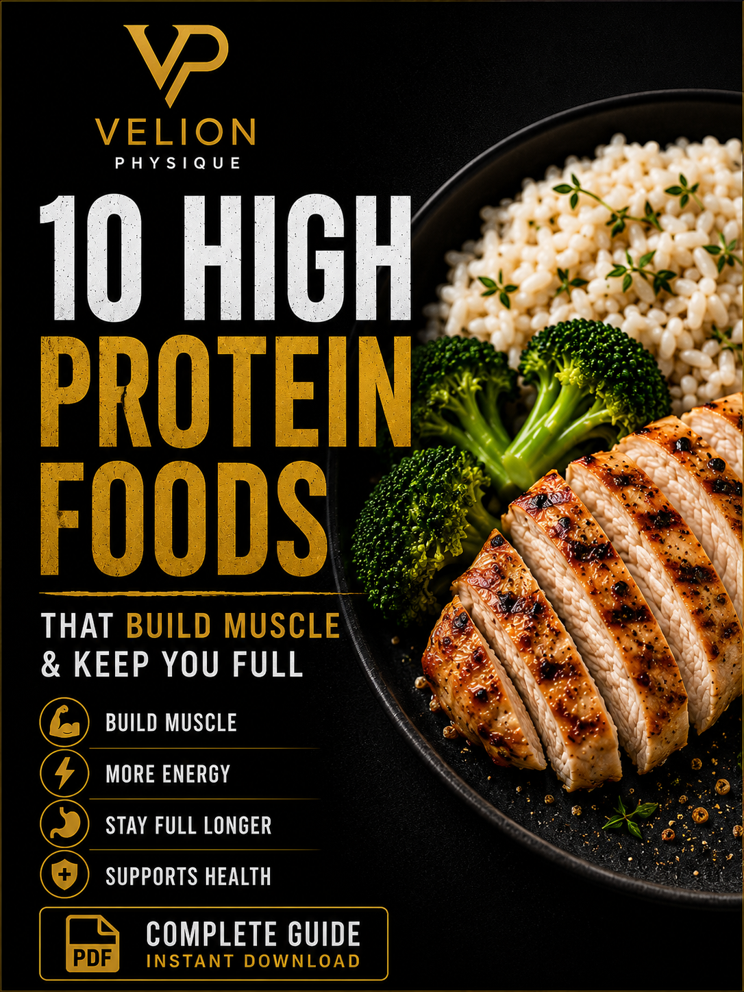 10 High Protein Foods That Build Muscle