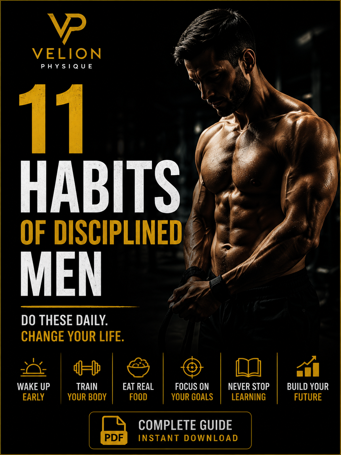11 Habits of Disciplined Men
