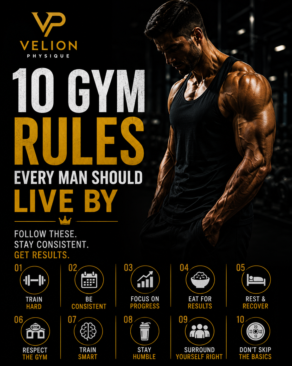 10 Gym Rules Every Man Should Live By