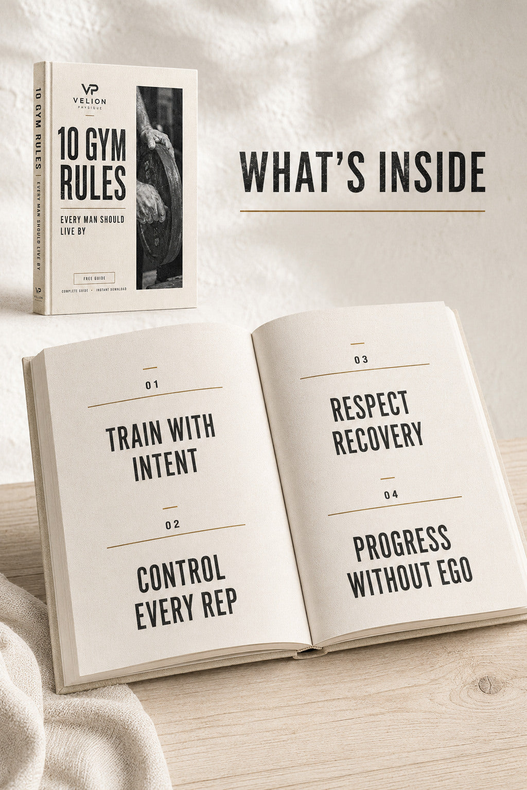 10 Gym Rules Worth Following - preview of what is inside the guide