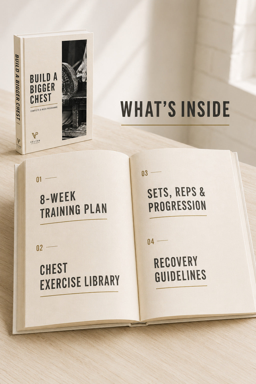 Build a Bigger Chest - preview of what is inside the programme