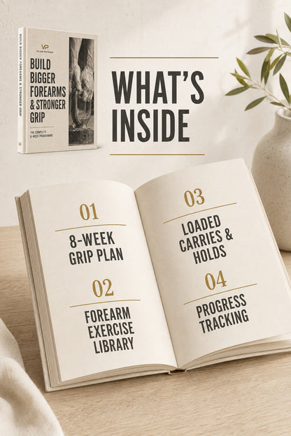 Build Bigger Forearms and Stronger Grip - preview of what is inside
