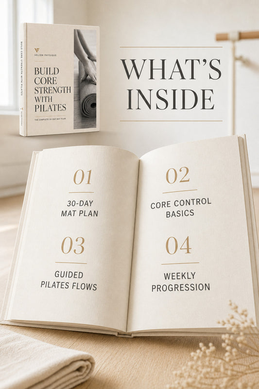 Build Core Strength with Pilates - preview of what is inside the plan