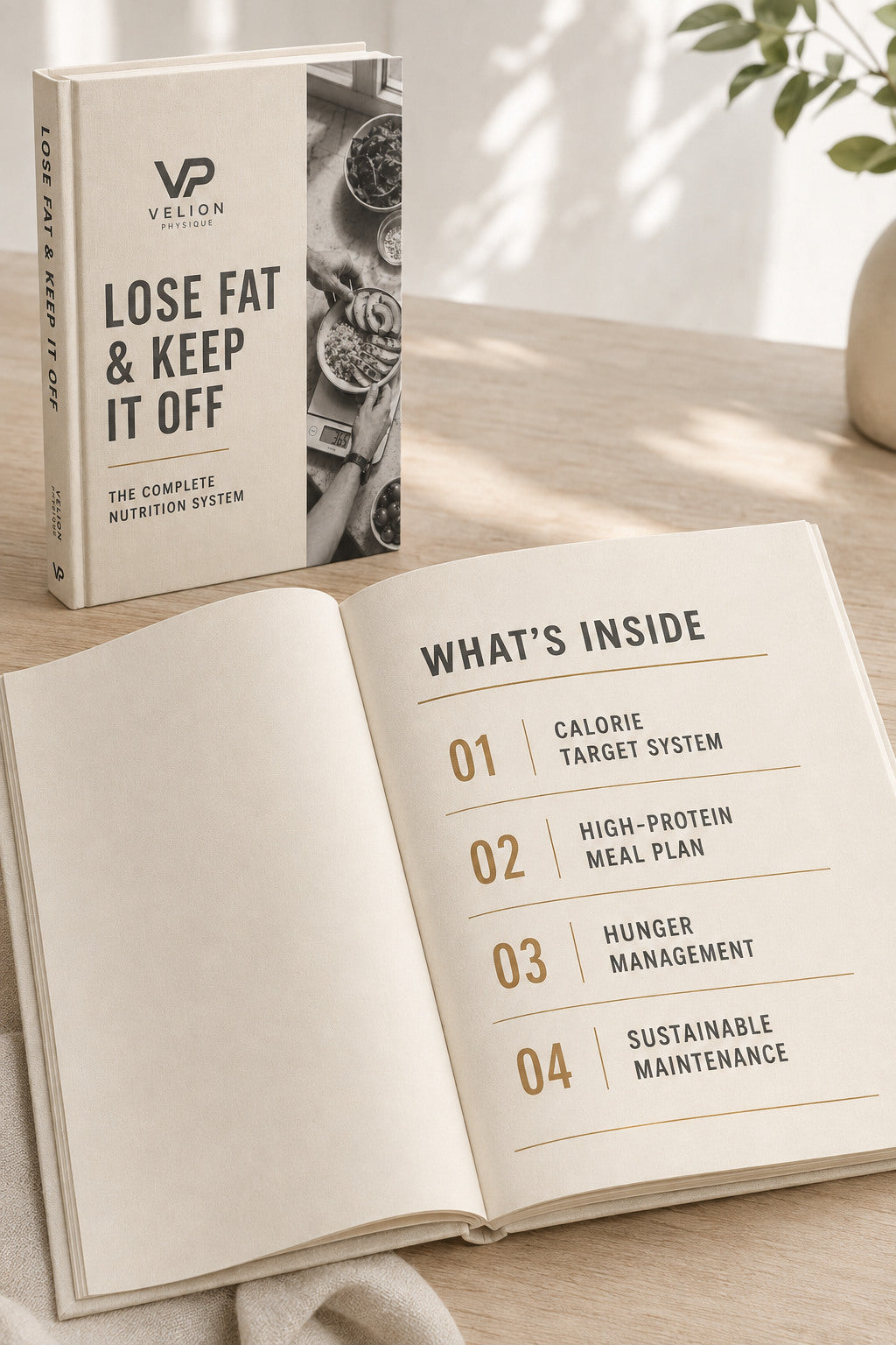 Lose Fat and Keep It Off - preview of what is inside the nutrition system