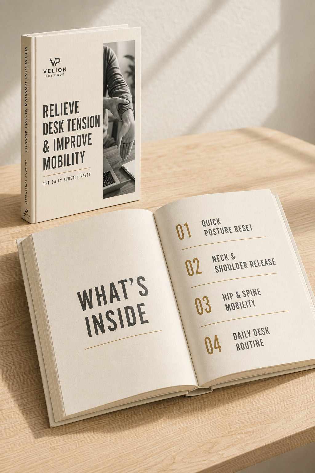 The Daily Stretch Reset - preview of what is inside the routine