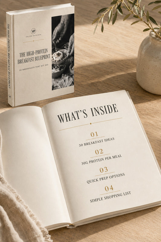 The High-Protein Breakfast Blueprint - preview of what is inside the guide