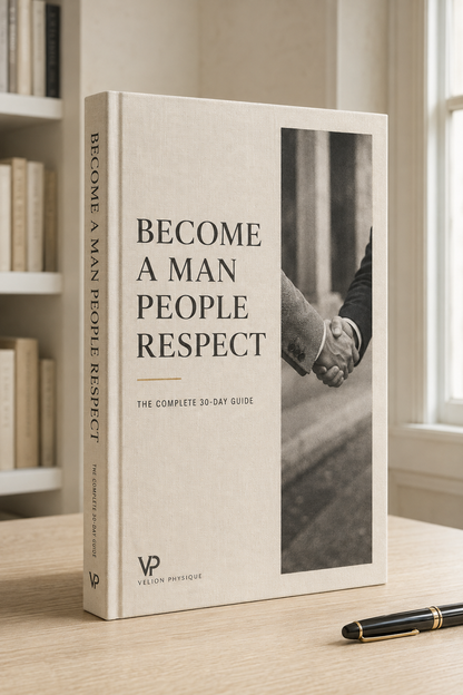 Become a Man People Respect: The Complete 30-Day Guide - PDF guide cover