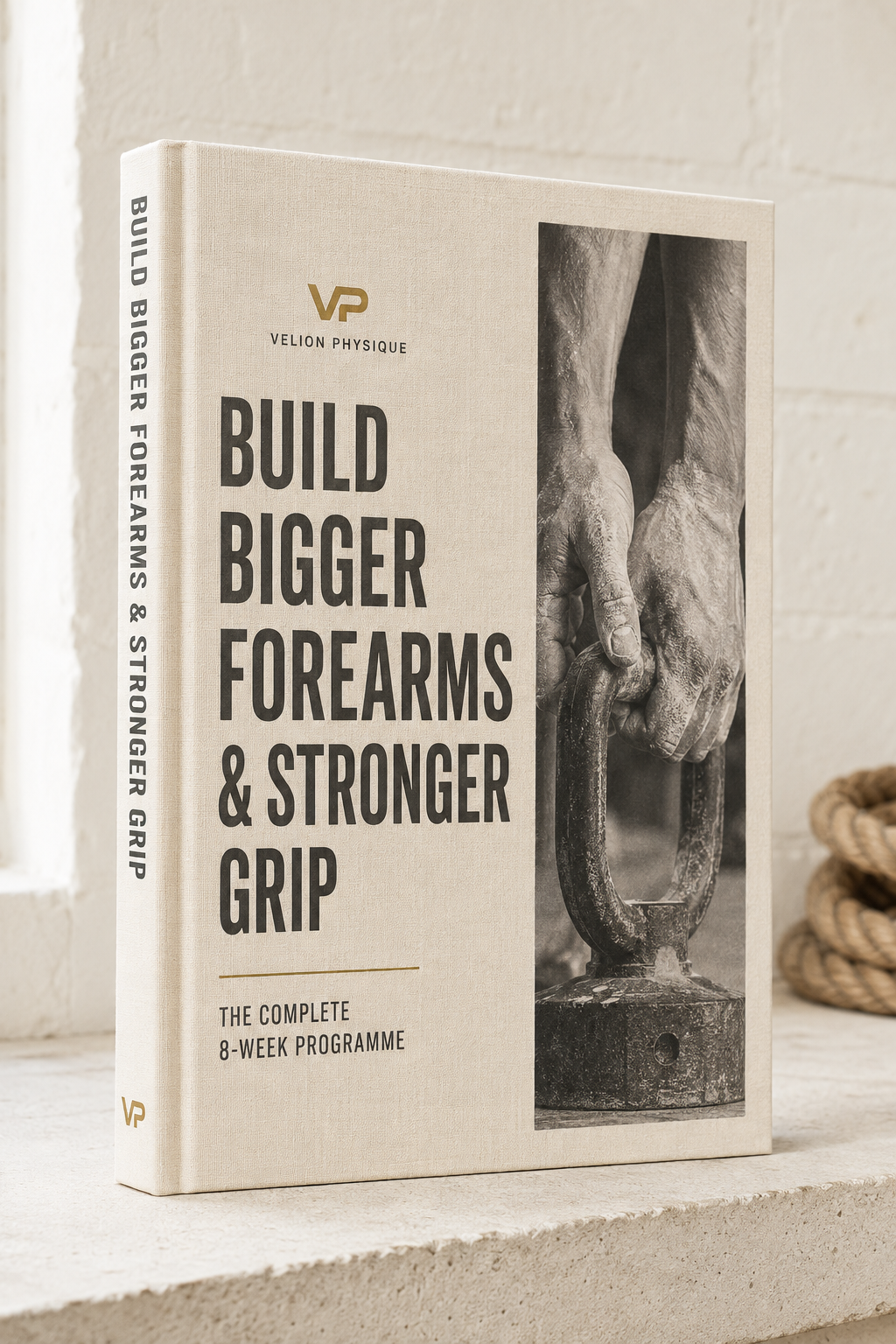 Build Bigger Forearms and Stronger Grip: 8-Week Programme - PDF guide cover