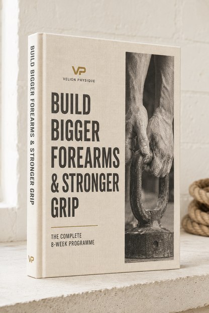 Build Bigger Forearms and Stronger Grip: 8-Week Programme - PDF guide cover