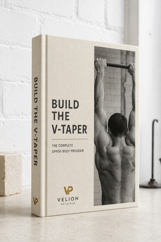 Build the V-Taper: The Complete Upper Body Program - PDF guide cover