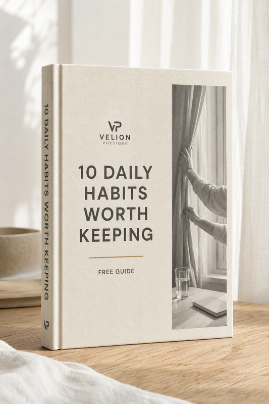 Free Guide: 10 Daily Habits Worth Keeping - PDF guide cover
