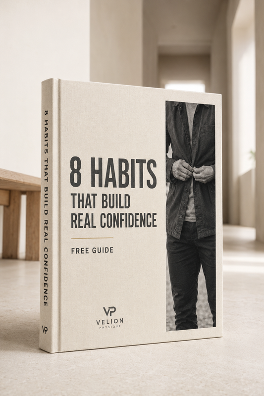 Free Guide: 8 Habits That Build Real Confidence - PDF guide cover