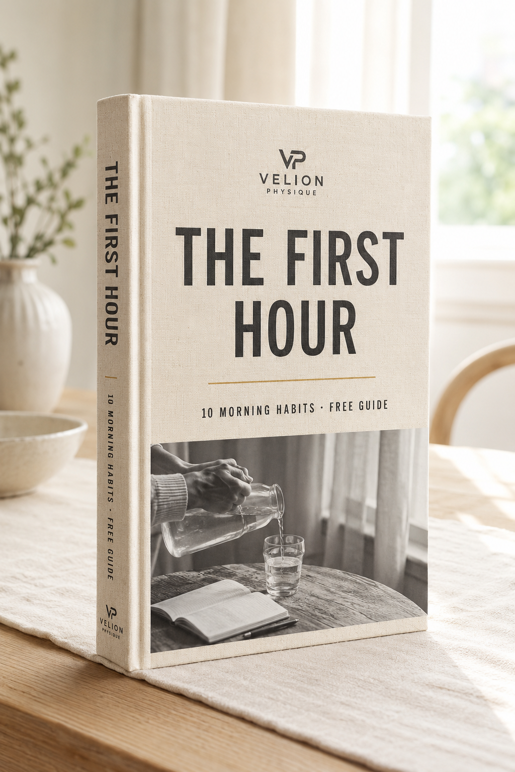 Free Guide: The First Hour - 10 Morning Habits - PDF guide cover