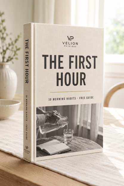 Free Guide: The First Hour - 10 Morning Habits - PDF guide cover