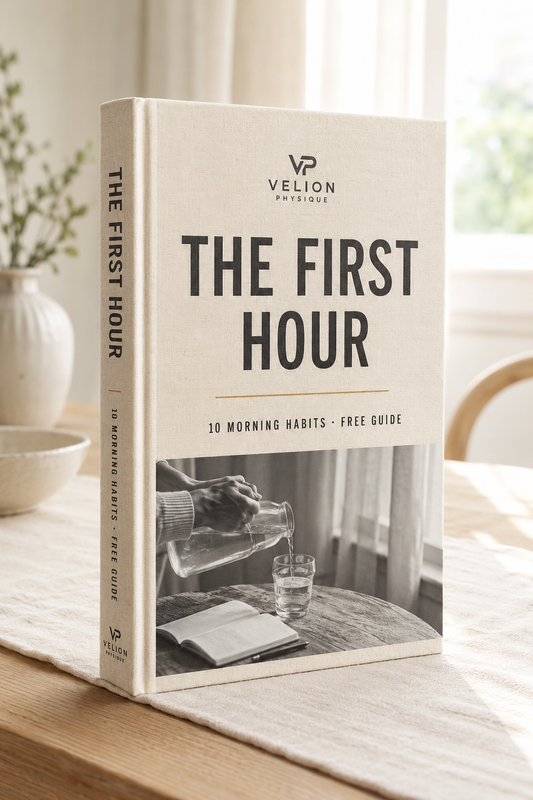 Free Guide: The First Hour - 10 Morning Habits - PDF guide cover