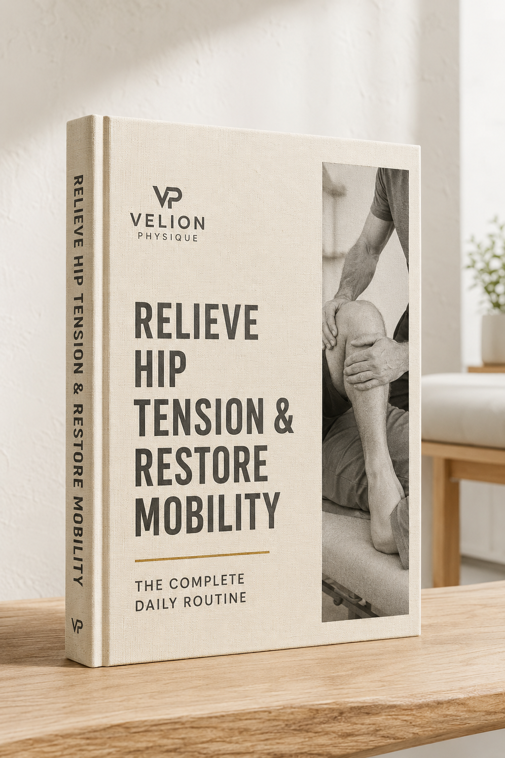 Relieve Hip Tension and Restore Mobility: The Complete Daily Routine - PDF guide cover