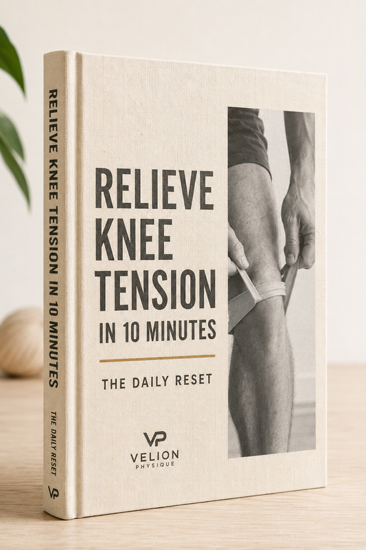 Relieve Knee Tension in 10 Minutes: The Daily Reset - PDF guide cover