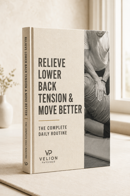 Relieve Lower Back Tension and Move Better: The Complete Daily Routine - PDF guide cover