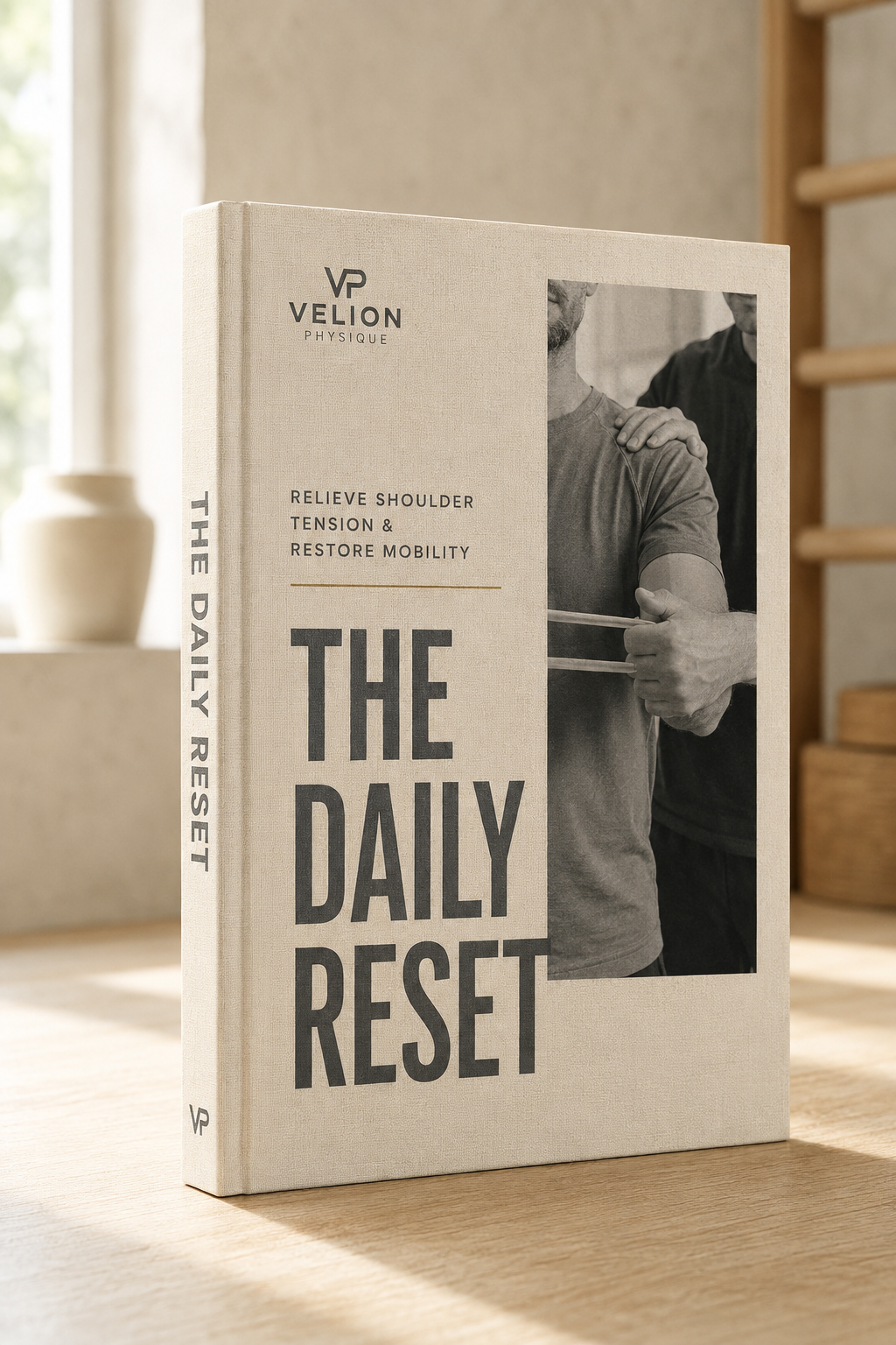 Relieve Shoulder Tension and Restore Mobility: The Daily Reset - PDF guide cover