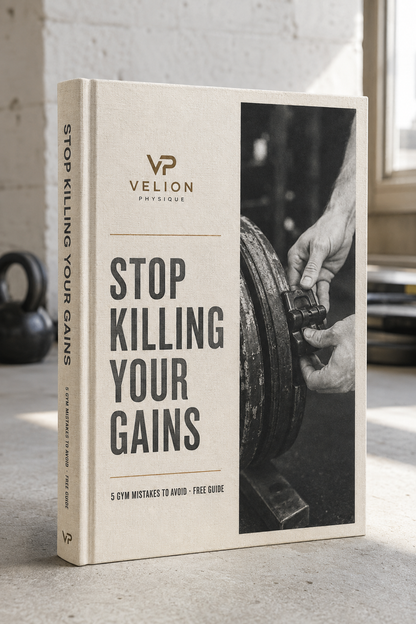 Stop Killing Your Gains: 5 Gym Mistakes to Avoid - PDF guide cover