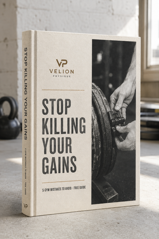 Stop Killing Your Gains: 5 Gym Mistakes to Avoid - PDF guide cover