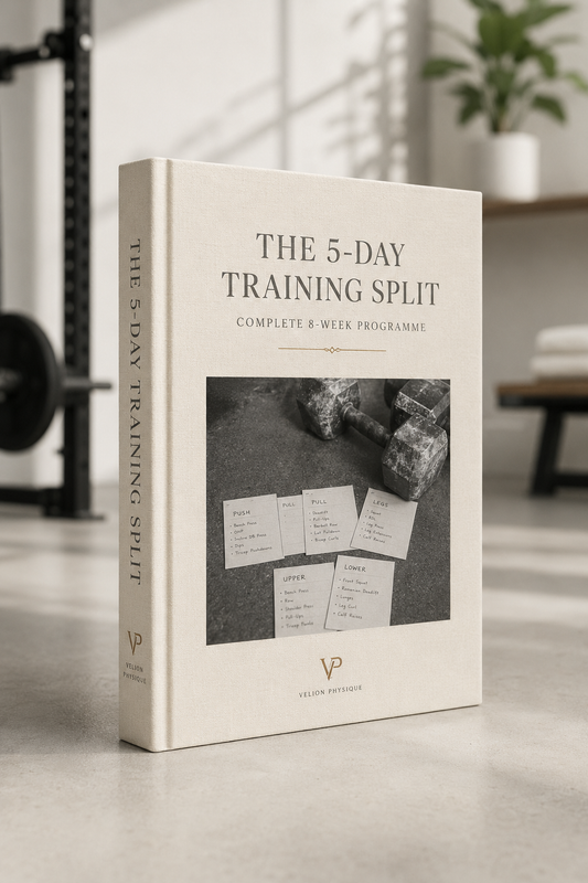 The 5-Day Training Split: Complete 8-Week Programme - PDF guide cover