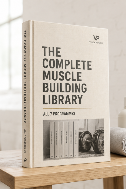 The Complete Muscle Building Library: All 7 Programmes - PDF bundle cover