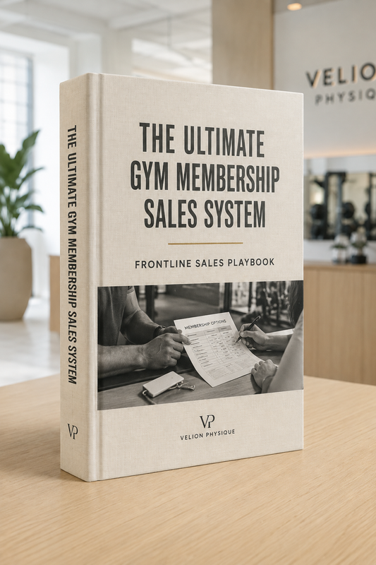 The Ultimate Gym Membership Sales System - Frontline Sales Playbook PDF cover
