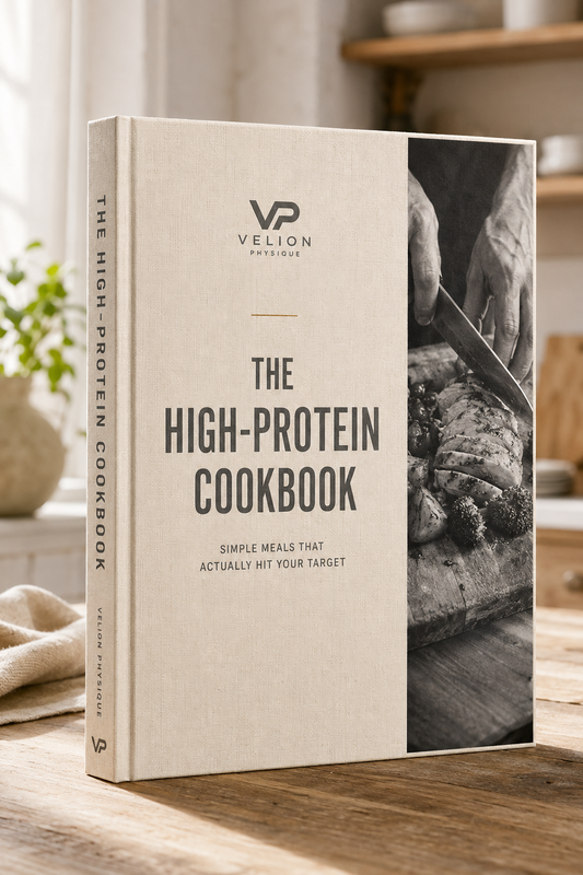 The High-Protein Cookbook: Simple Meals That Hit Your Target - PDF cookbook cover