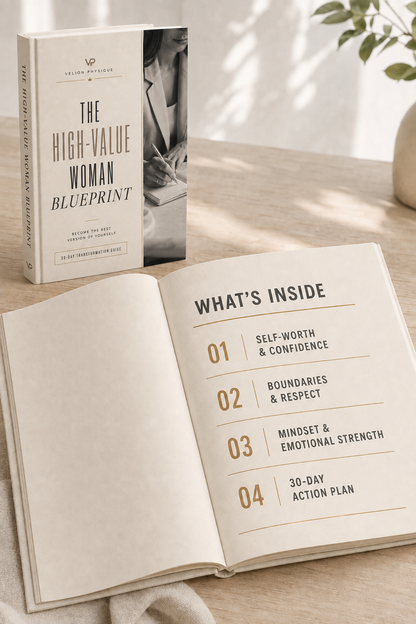 The Ultimate Glow-Up Guide - preview of what is inside the guide