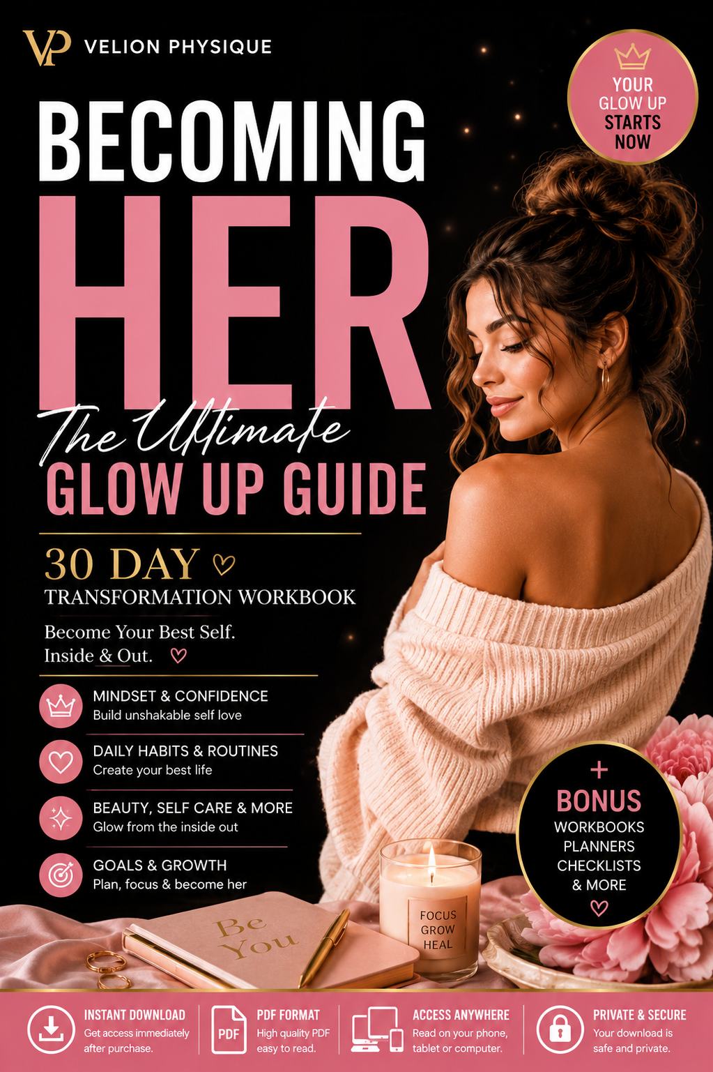 Becoming Her – The Ultimate Glow Up Guide