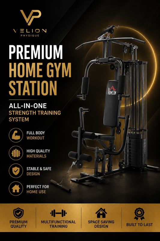 Premium Home Gym Station | All-in-One Strength Training System