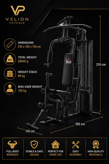 Premium Home Gym Station | All-in-One Strength Training System