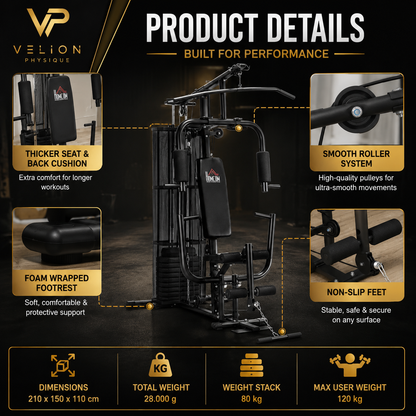 Premium Home Gym Station | All-in-One Strength Training System
