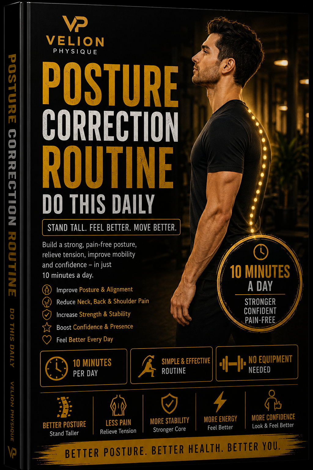 Fix Your Posture & Stand Taller: The Complete Correction Routine – cover