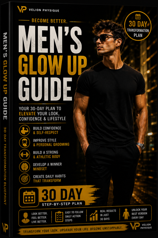 Transform Your Look & Confidence: The 30-Day Men’s Glow-Up Guide