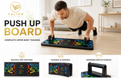 Premium Push-Up Board | Komplettes Oberkörper-Trainingssystem