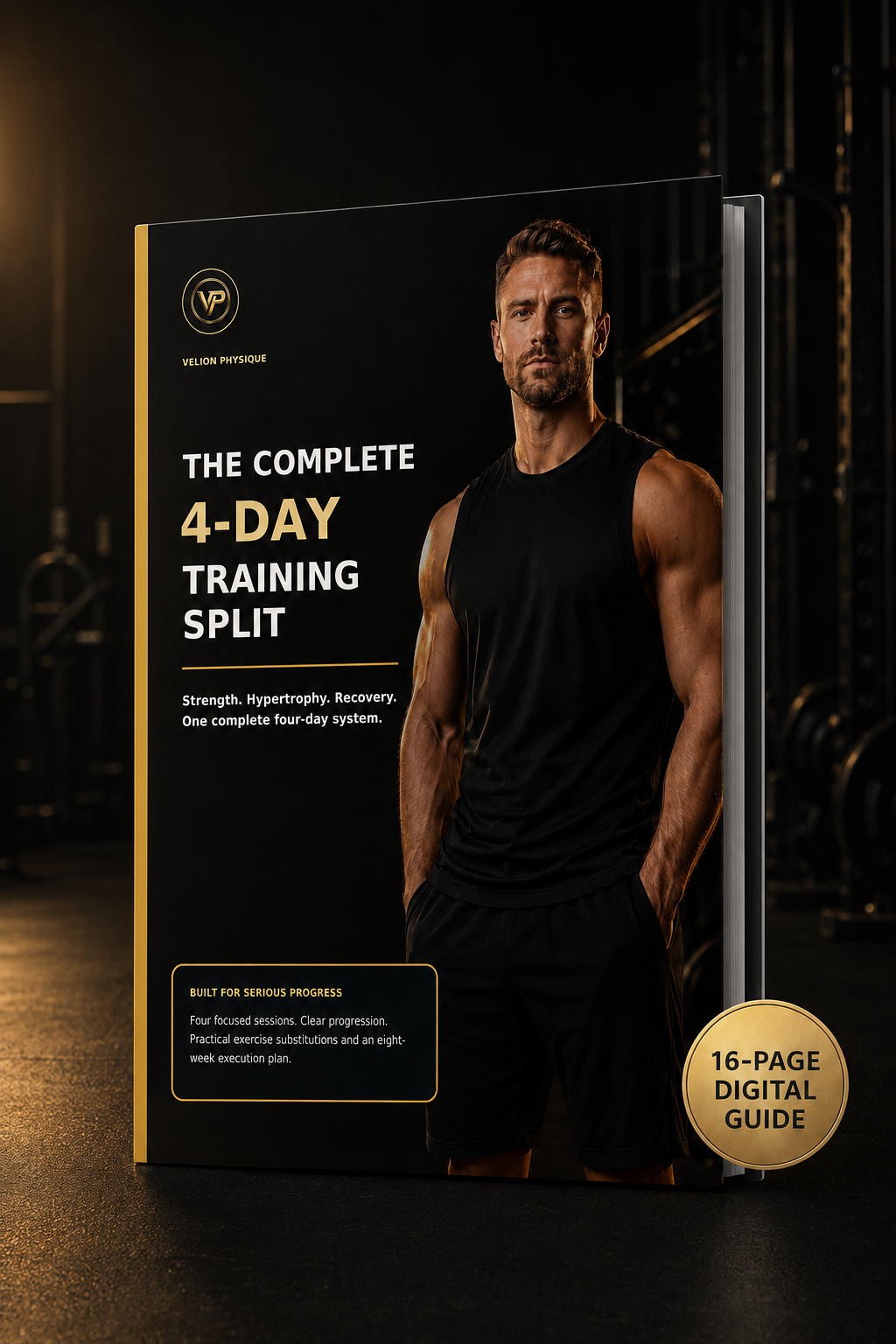 Build Strength & Muscle: Complete 4-Day Training Split