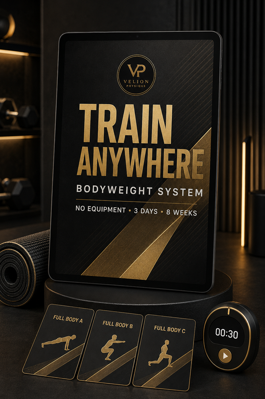 Build Strength Anywhere: Complete No-Equipment Bodyweight System