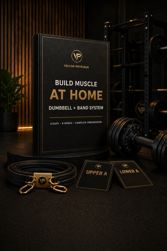 Build Muscle at Home: Complete Dumbbell & Band Training System