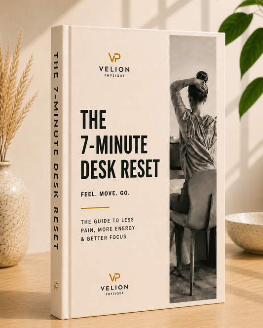 Free Guide: The 7-Minute Desk Reset - PDF guide cover