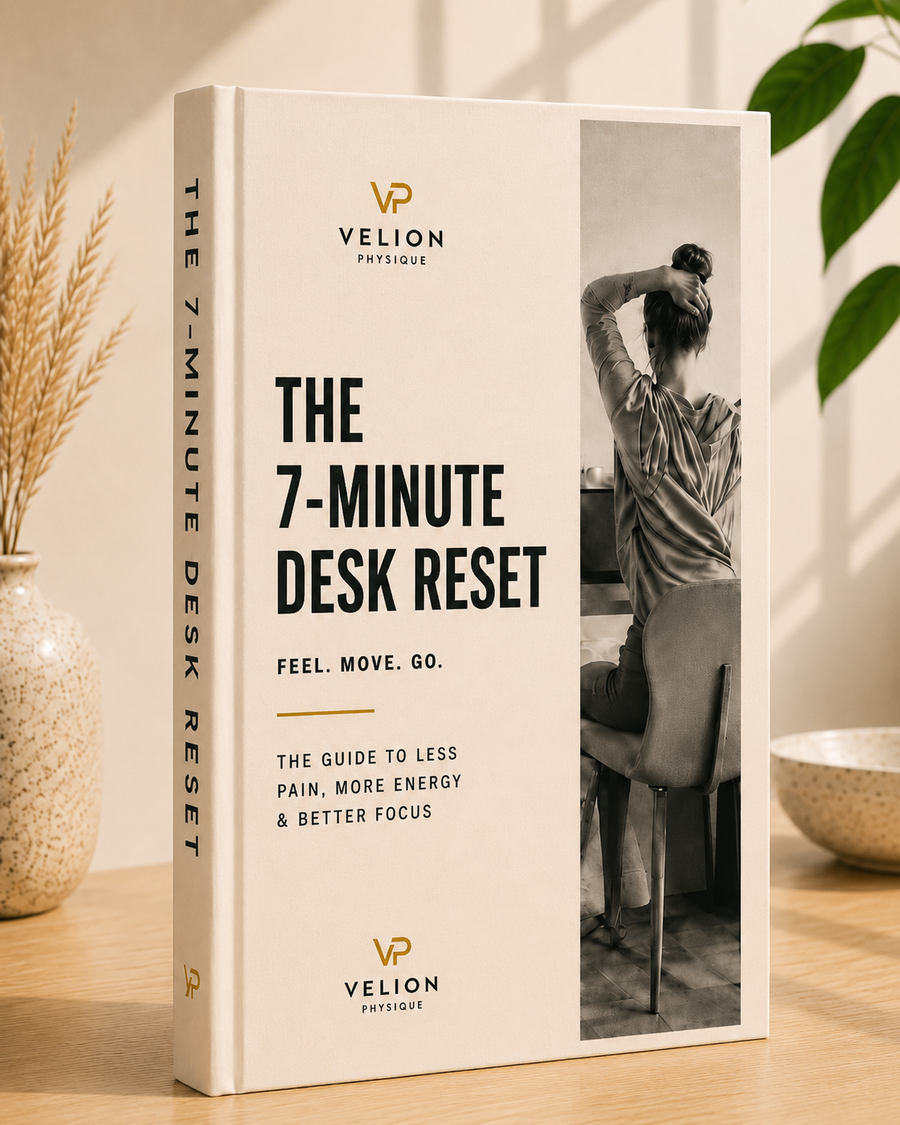 Free Guide: The 7-Minute Desk Reset - PDF guide cover