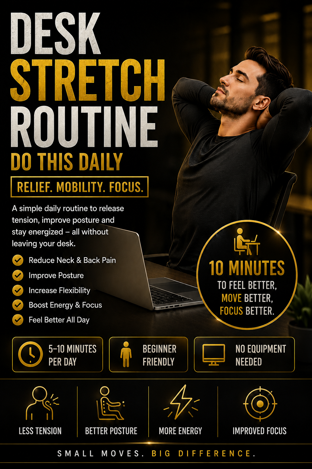 Daily Desk Stretch Reset