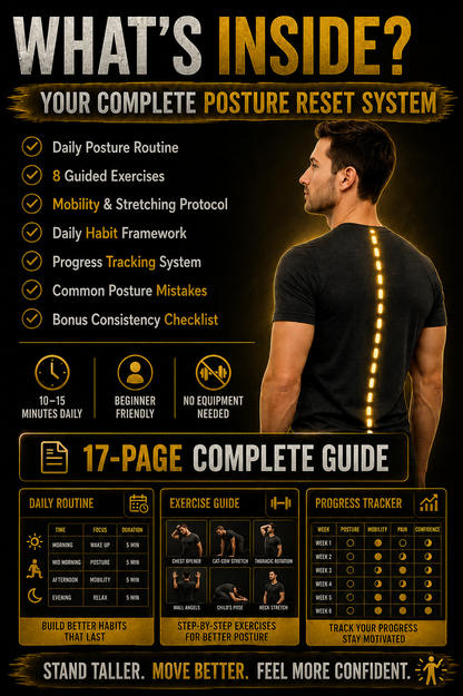 Fix Your Posture & Stand Taller – what's inside preview