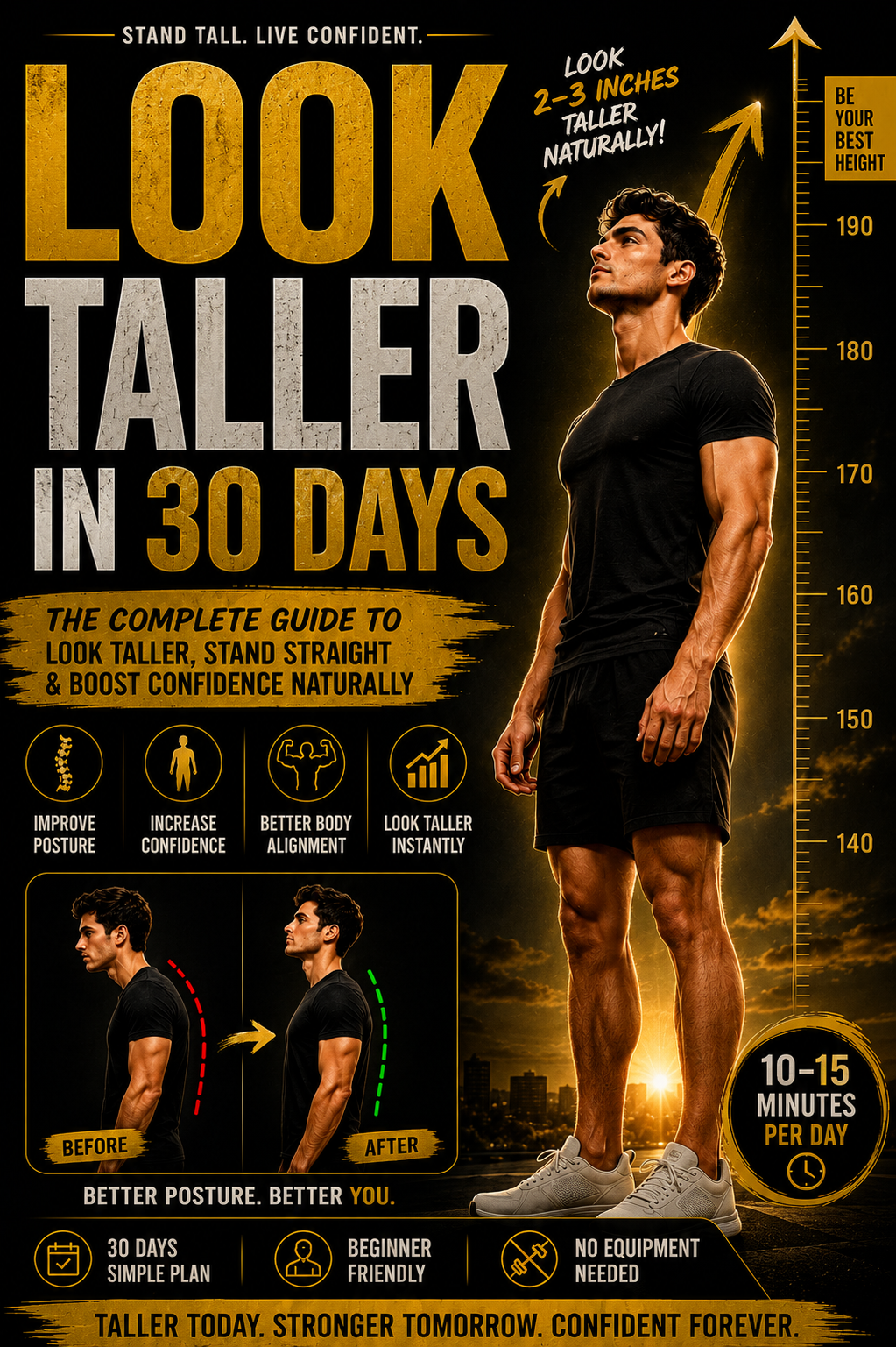 Look Taller In 30 Days
