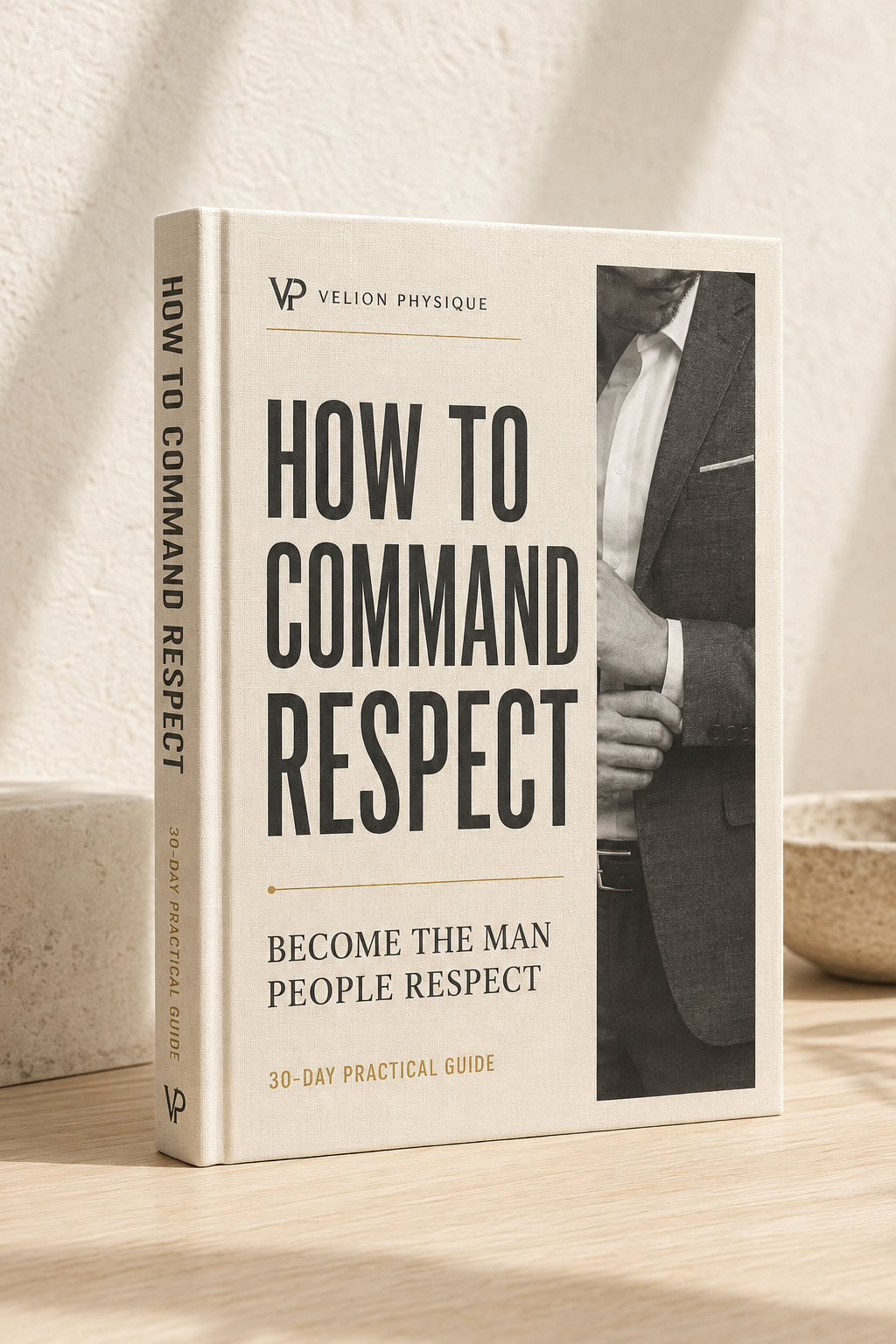 Free Guide: How to Command Respect Without Saying Much - PDF guide cover