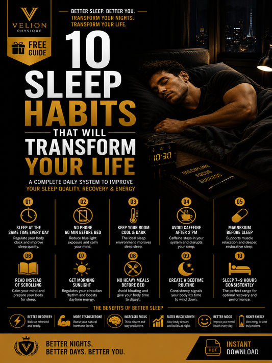 FREE Guide: 10 Sleep Habits That Will Transform Your Life