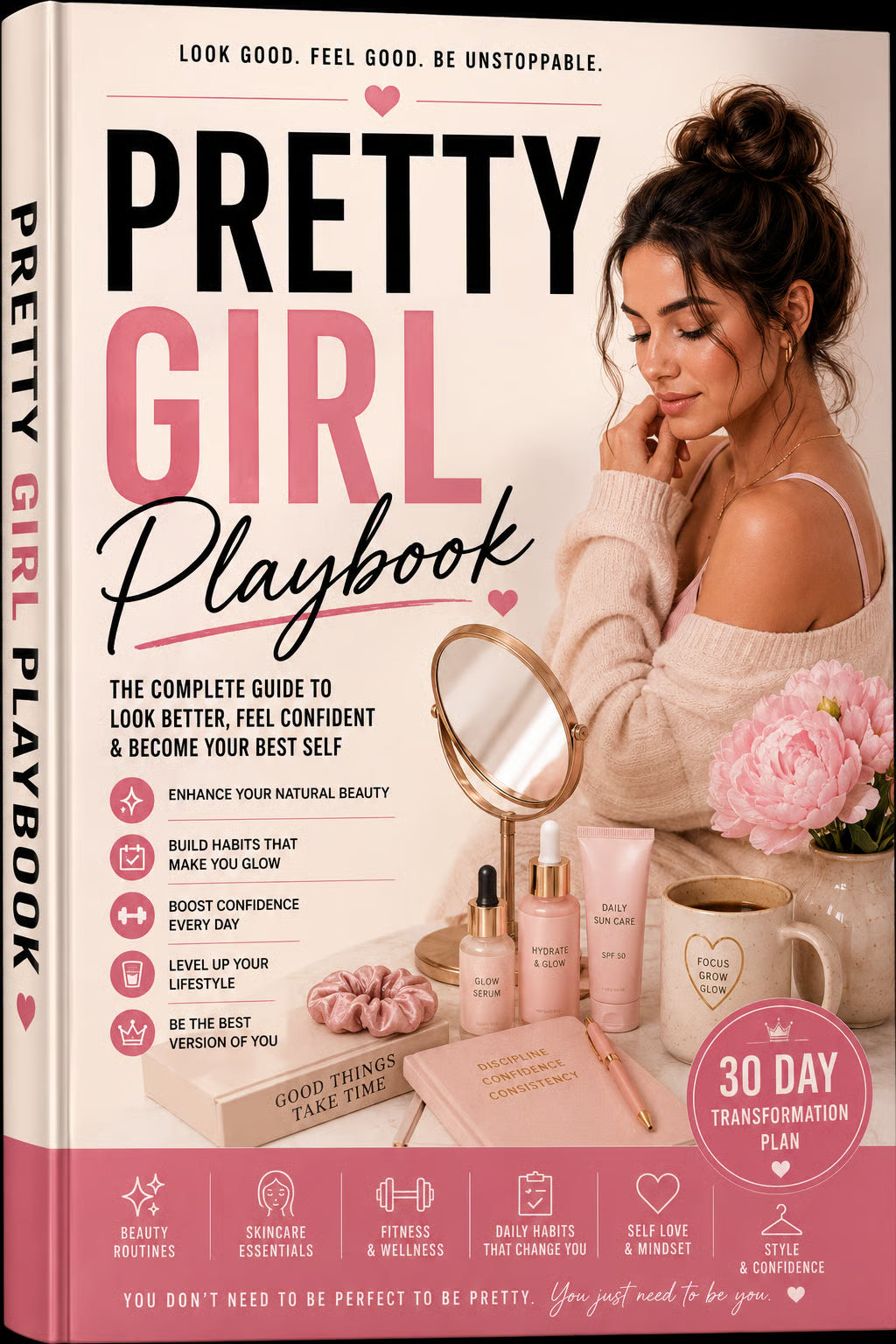 Pretty Girl Playbook – 30 Day Glow Up & Confidence Guide